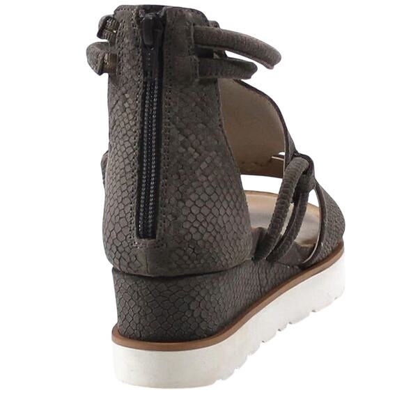 Diba True GREEN CLOVER Cushioned Wedge Sandal in Taupe US Size 11 or 12 New $119 - Picture 5 of 13